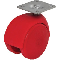 Ролик меблевий (для крісел) - 401-R красный