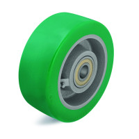Великовантажне колесо GST-302/30K з поліуретановим контактним шаром Blickle Softhane, з основою колеса з чавуну