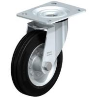 Поворотний ролик «Blickle» LE-VE Ø 125 мм з кріпильною панеллю